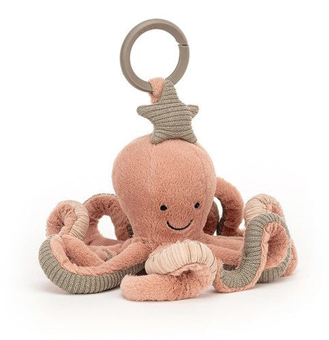 Jellycat Activity Toy Met Hanger 10x20 cm | Odell Octopus*