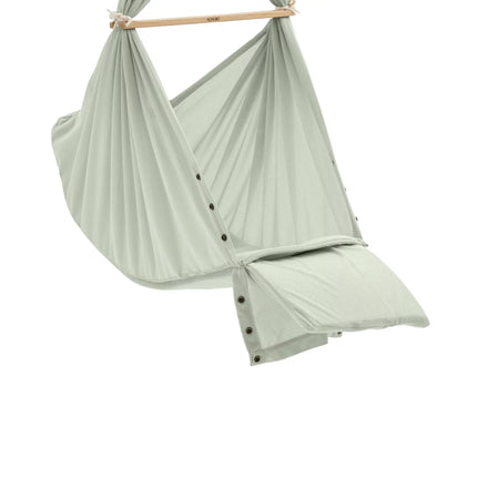 Nonomo Swinging Dreams Baby Premium Wieg Olive + Move White