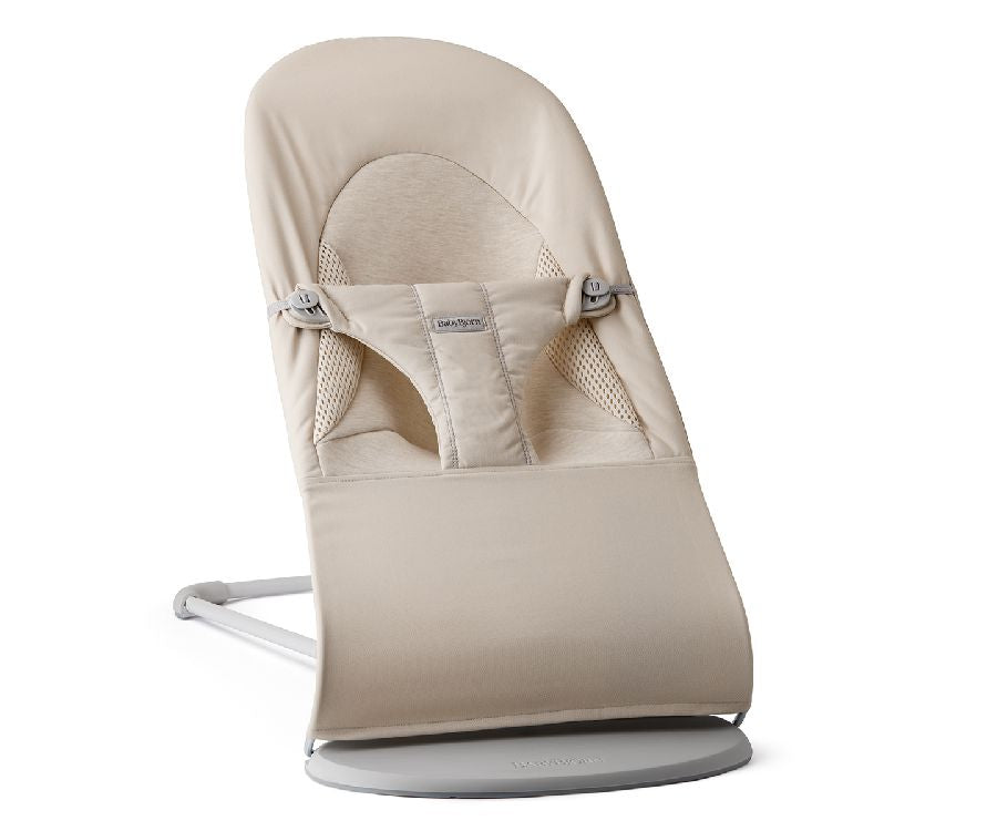 Babybjörn Wipstoeltje Balance Soft Mesh Baby Bouncer | Lichtbeige