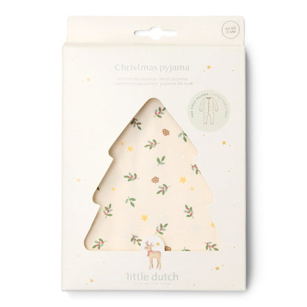 Little Dutch Onesie Little Christmas | Creme