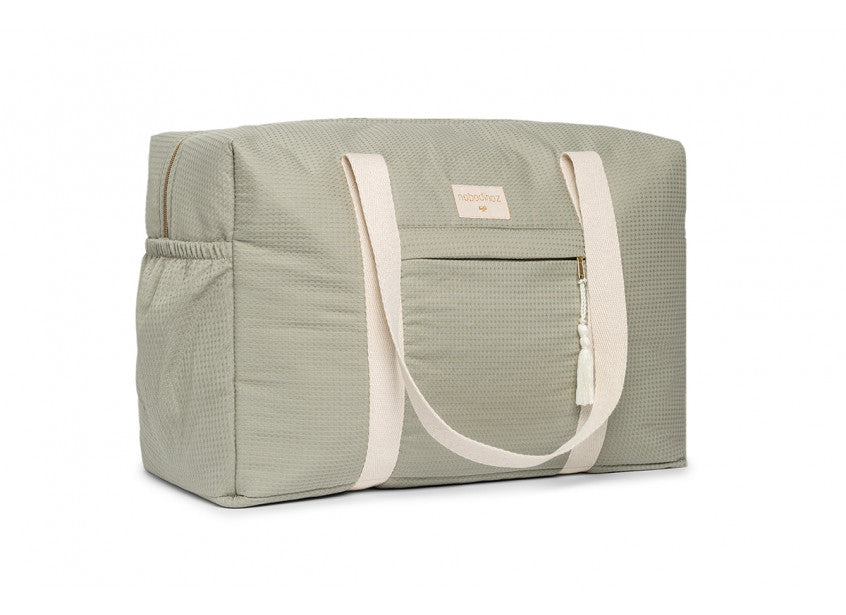 * Nobodinoz OPERA Luiertas waterproof 100% organisch katoen - Laurel Green