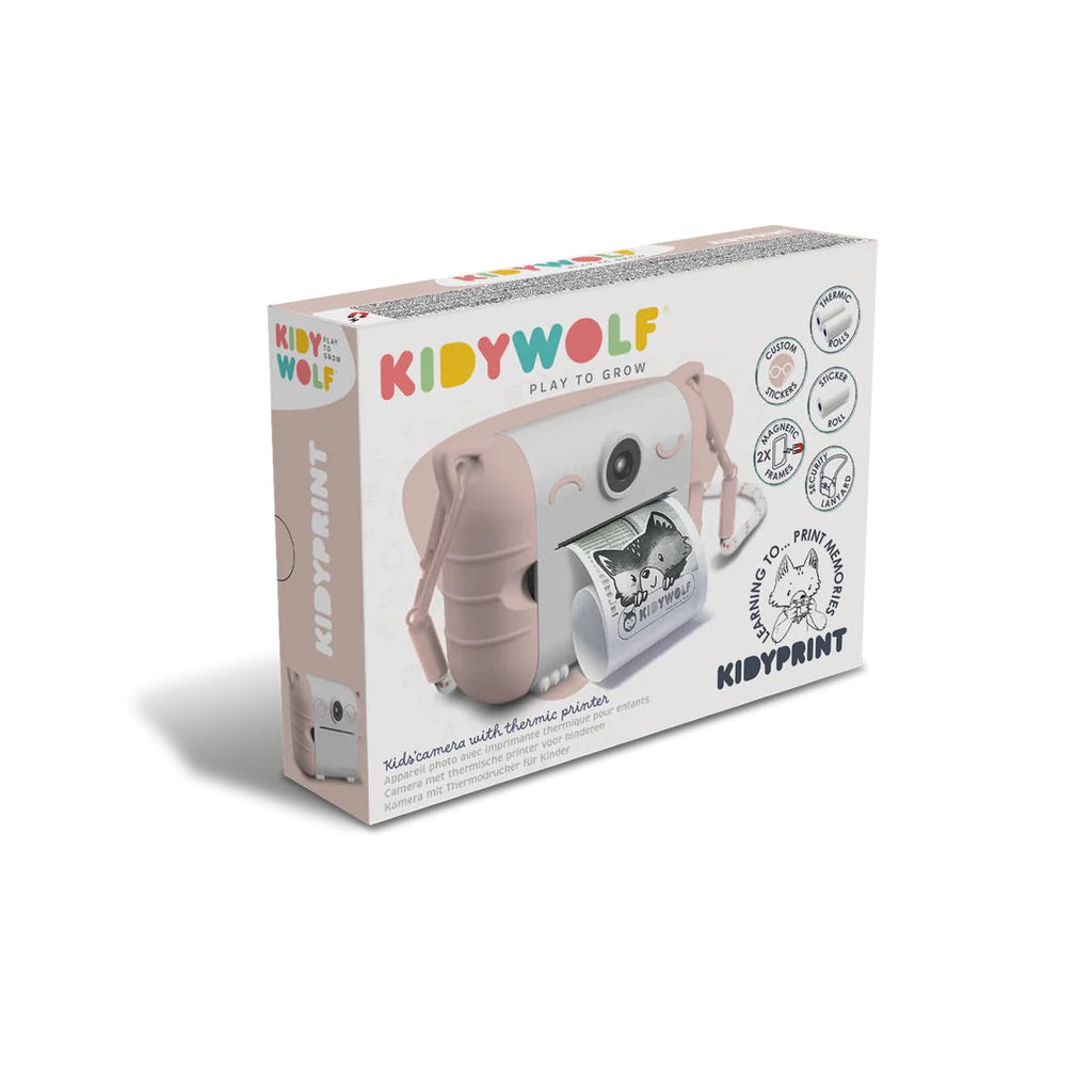 Kidywolf Kidyprint Camera Thermal Printer | Peach