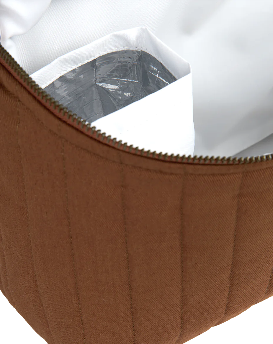 * Nobodinoz Hyde Park Waterdicht 2 In 1 Buggy Organizer 32x20x14cm | Brick Brown