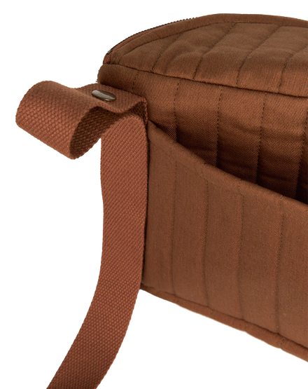 * Nobodinoz Hyde Park Waterdicht 2 In 1 Buggy Organizer 32x20x14cm | Brick Brown