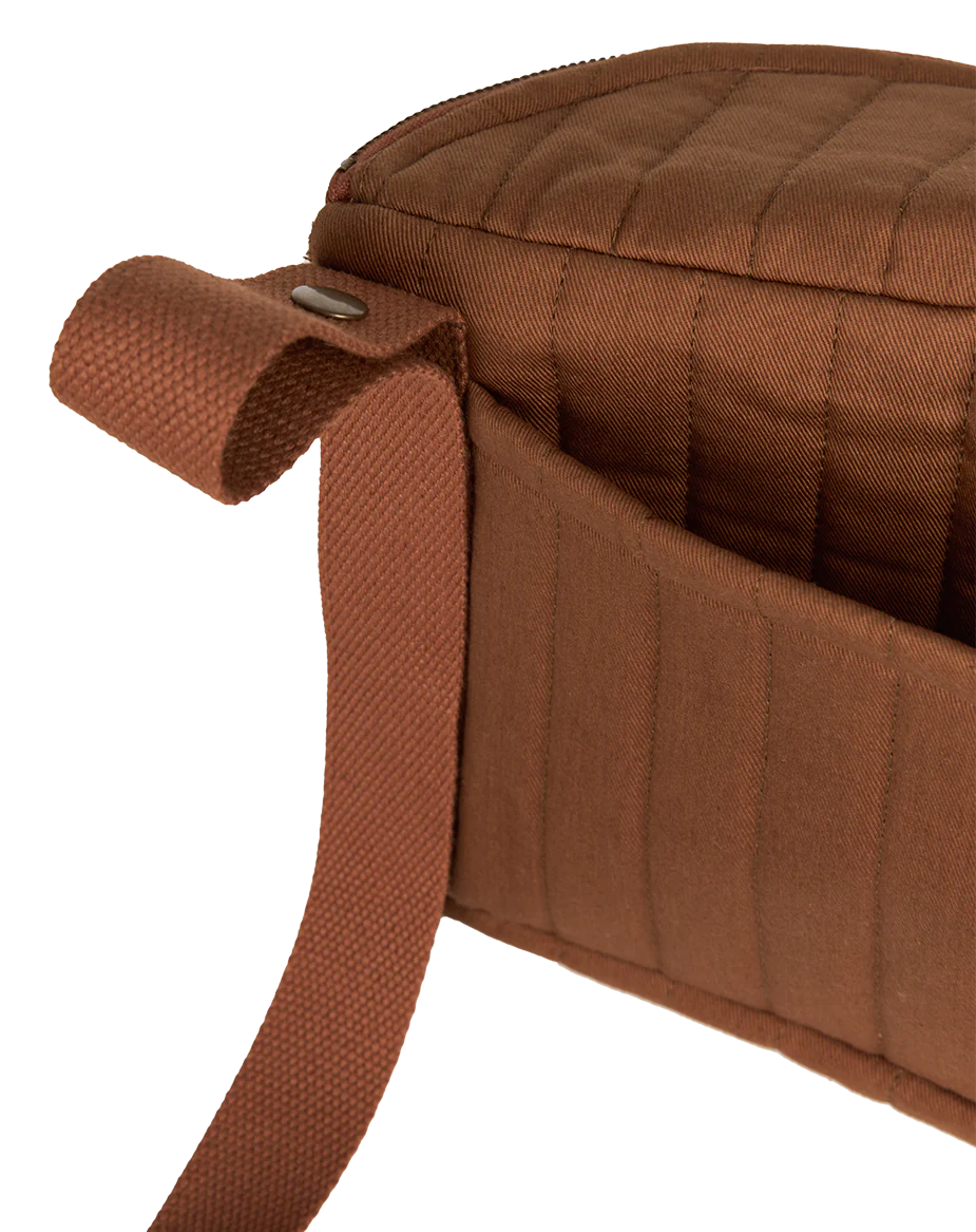 * Nobodinoz Hyde Park Waterdicht 2 In 1 Buggy Organizer 32x20x14cm | Brick Brown