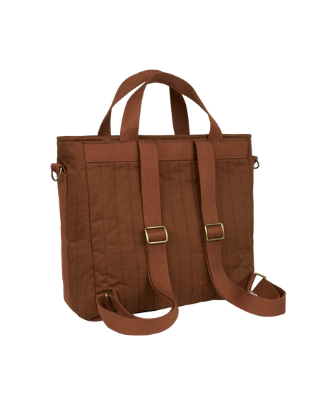 * Nobodinoz Hyde Park Waterproof Kinderwagen Rugzak 32x32x14cm | Brick Brown