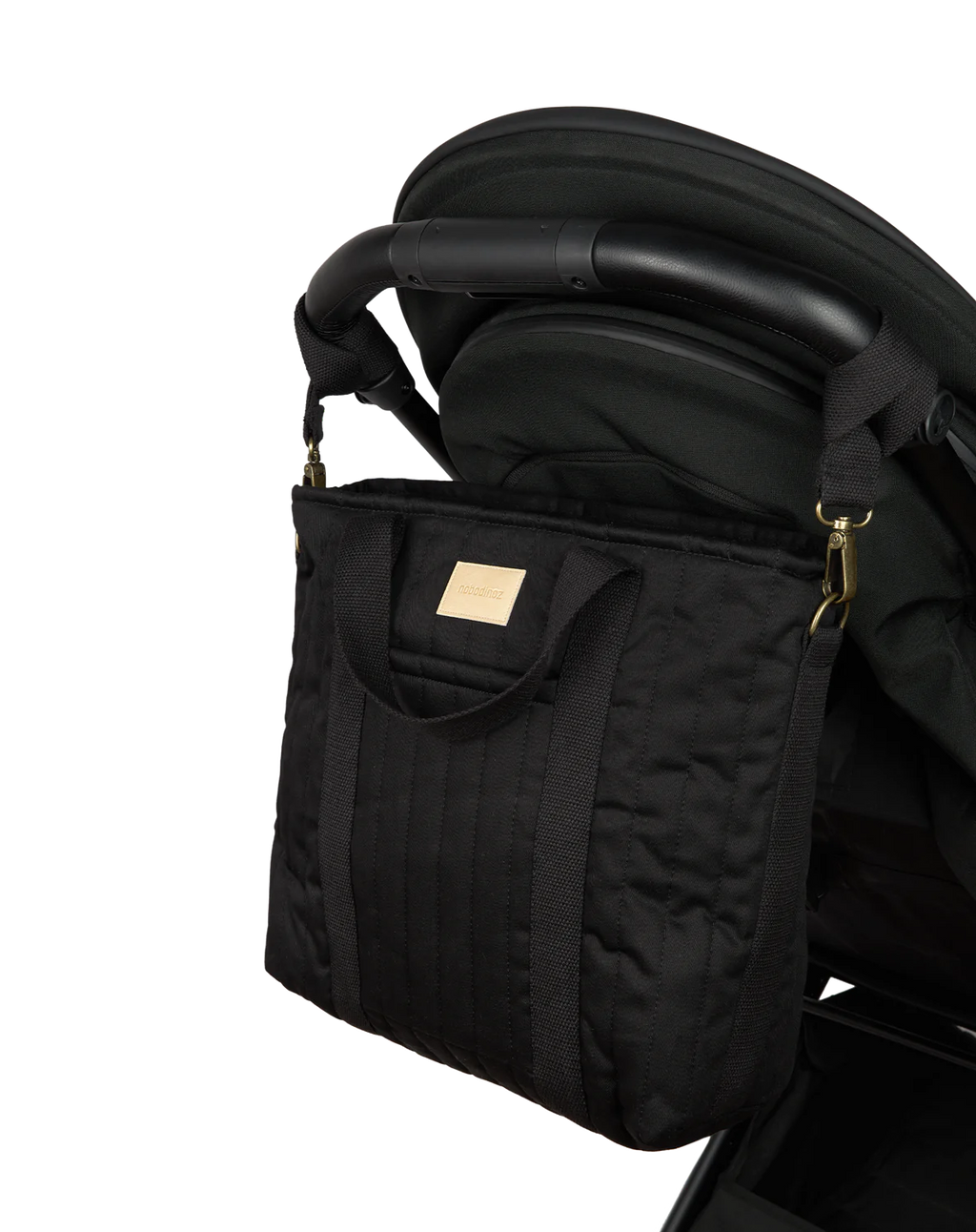 * Nobodinoz Hyde Park Waterproof Kinderwagen Rugzak 32x32x14cm | Black