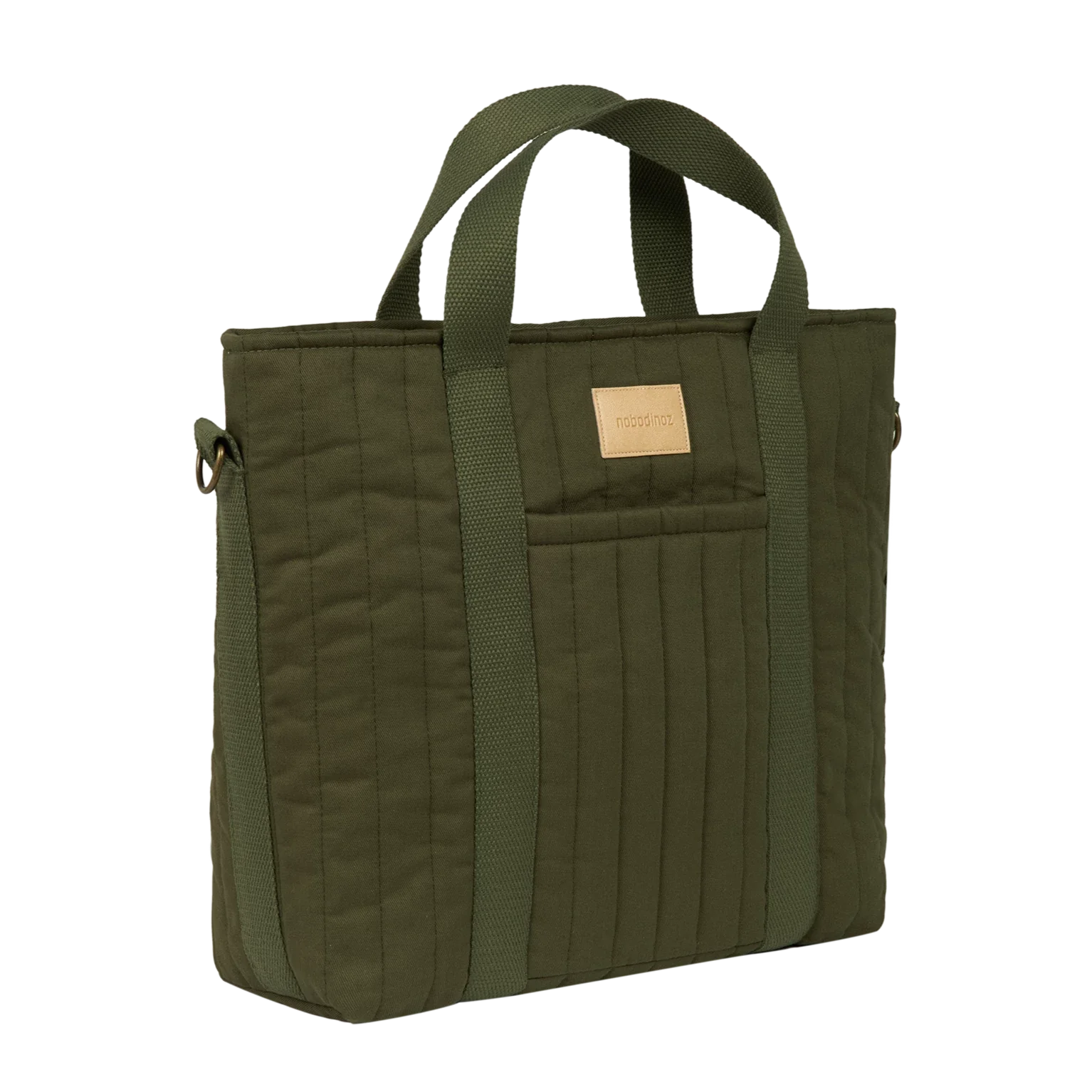 * Nobodinoz Hyde Park Waterproof Kinderwagen Rugzak 32x32x14cm | London Green