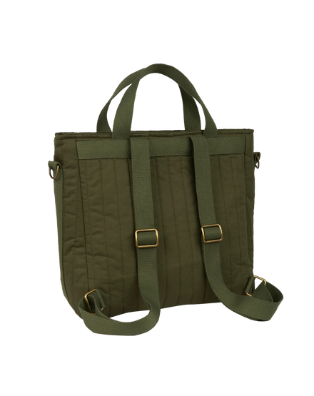 * Nobodinoz Hyde Park Waterproof Kinderwagen Rugzak 32x32x14cm | London Green