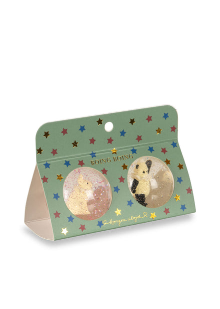 Konges Sløjd Bouncing Ball Sets | Bunny/Panda
