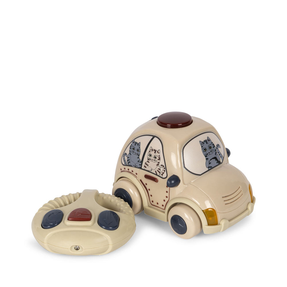 Konges Sløjd Remote Control Politieauto | Beige