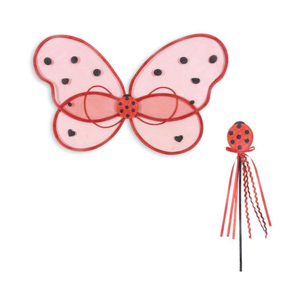 Konges Sløjd Fairy Ladybug Kostuum | Ladybug Glitter