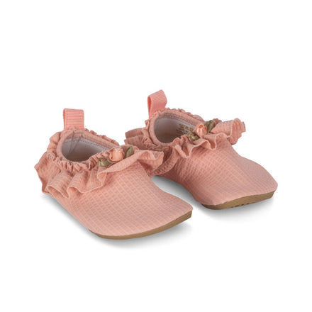 * Konges Sløjd Merle Frill Zwemschoentjes | Powder Pink