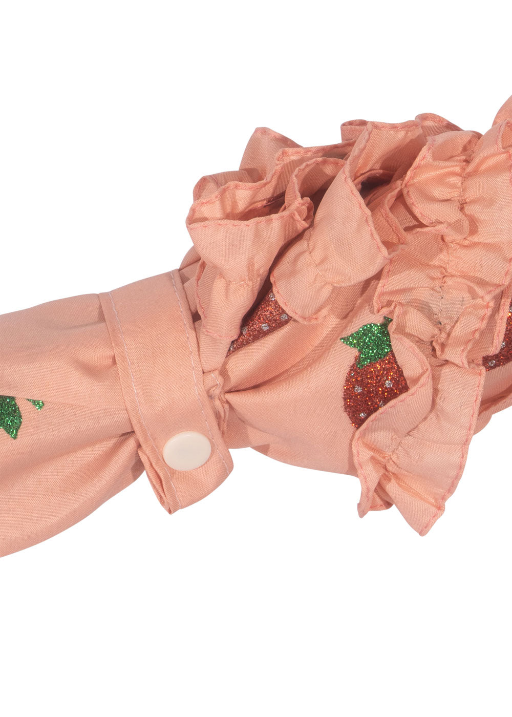 * Konges Sløjd Frill Paraplu | Strawberry Glitter