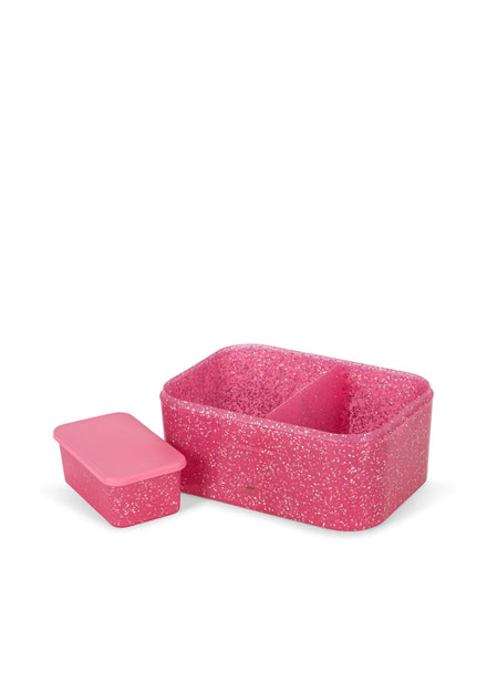 Konges Sløjd Lunch Box Met Vakjes | Cherry Glitter
