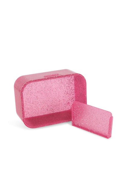 Konges Sløjd Lunch Box Met Vakjes | Cherry Glitter