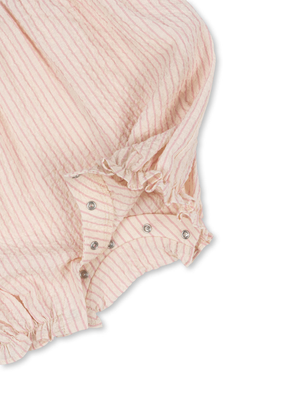 Konges Sløjd Ellie Frill Romper | Peony Stripe