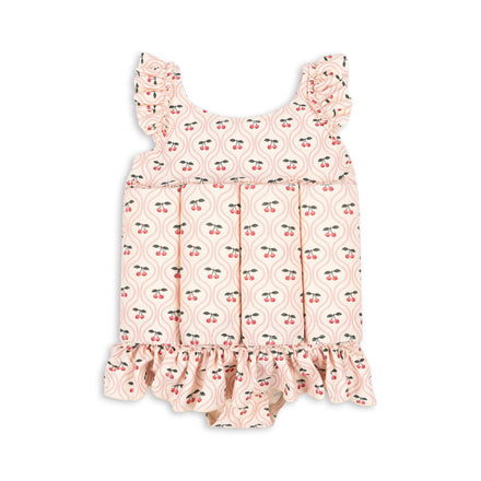 * Konges Sløjd Merle Float Badpak | Cherry Pink Motif