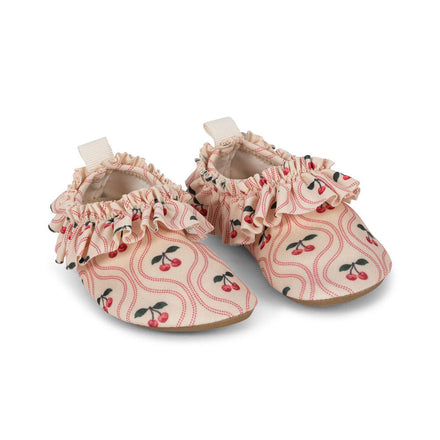 * Konges Sløjd Merle Frill Zwemschoentjes | Cherry Pink Motif