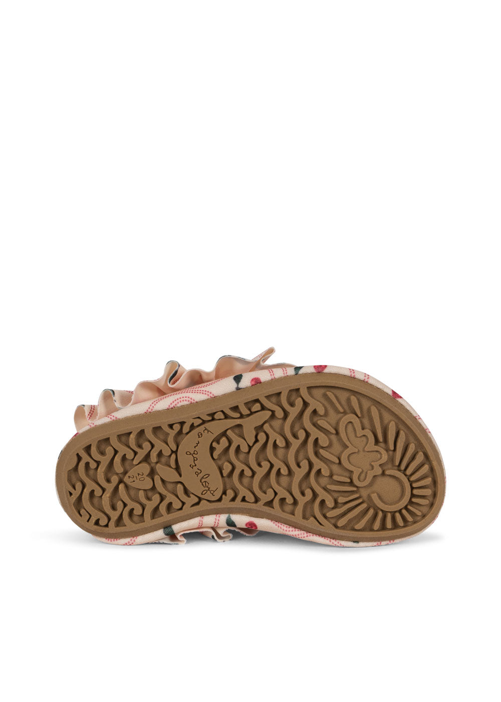 * Konges Sløjd Merle Frill Zwemschoentjes | Cherry Pink Motif