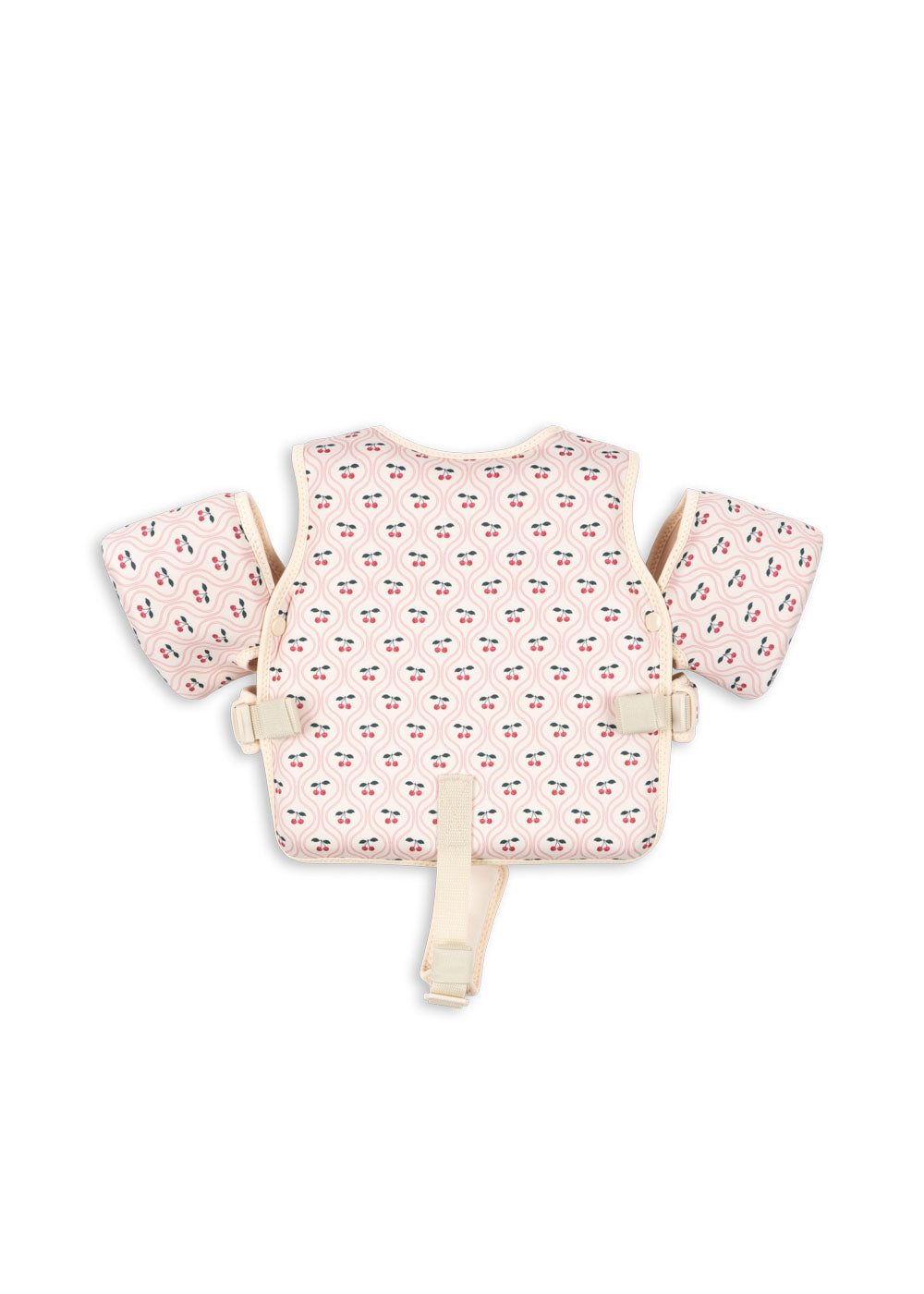 * Konges Sløjd Hollis Puddle Jumper Zwemvest Met Zwembandjes | Cherry Pink Motif
