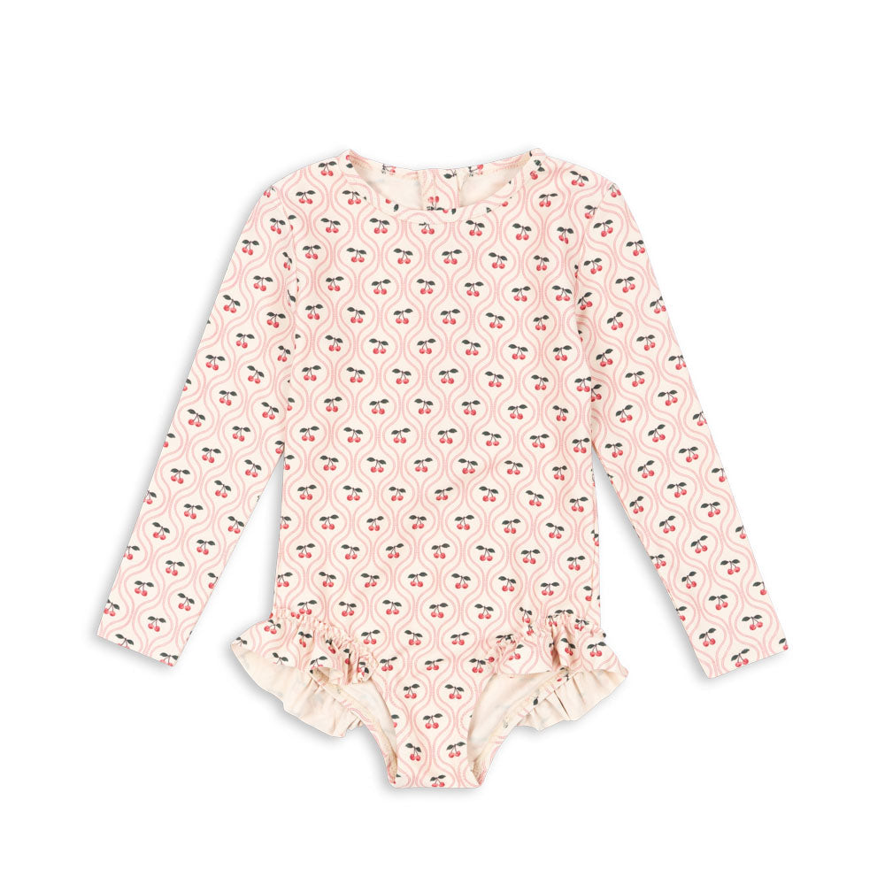 * Konges Sløjd Merle Badpak | Cherry Pink Motif