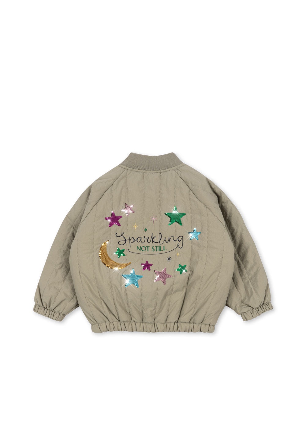 Konges Sløjd Juno Sequin Bomber Winterjas | Laurel Oak