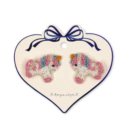 Konges Sløjd Beaded Haarspeldjes 2ST | Unicorn