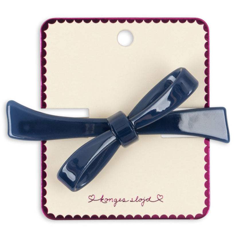 Konges Sløjd Belma Bow Haarspeldje | Ensign Blue
