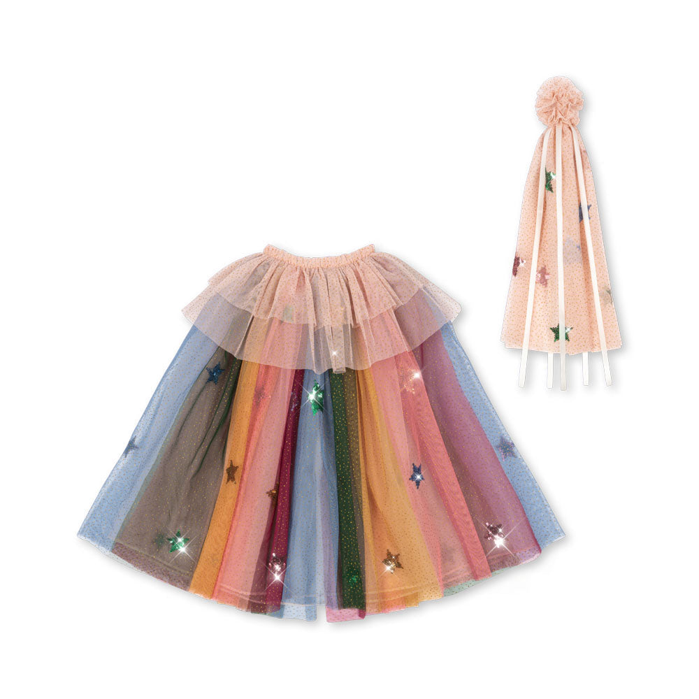 Konges Sløjd Glitter Rainbow Verkleedkleding | Evening Sand