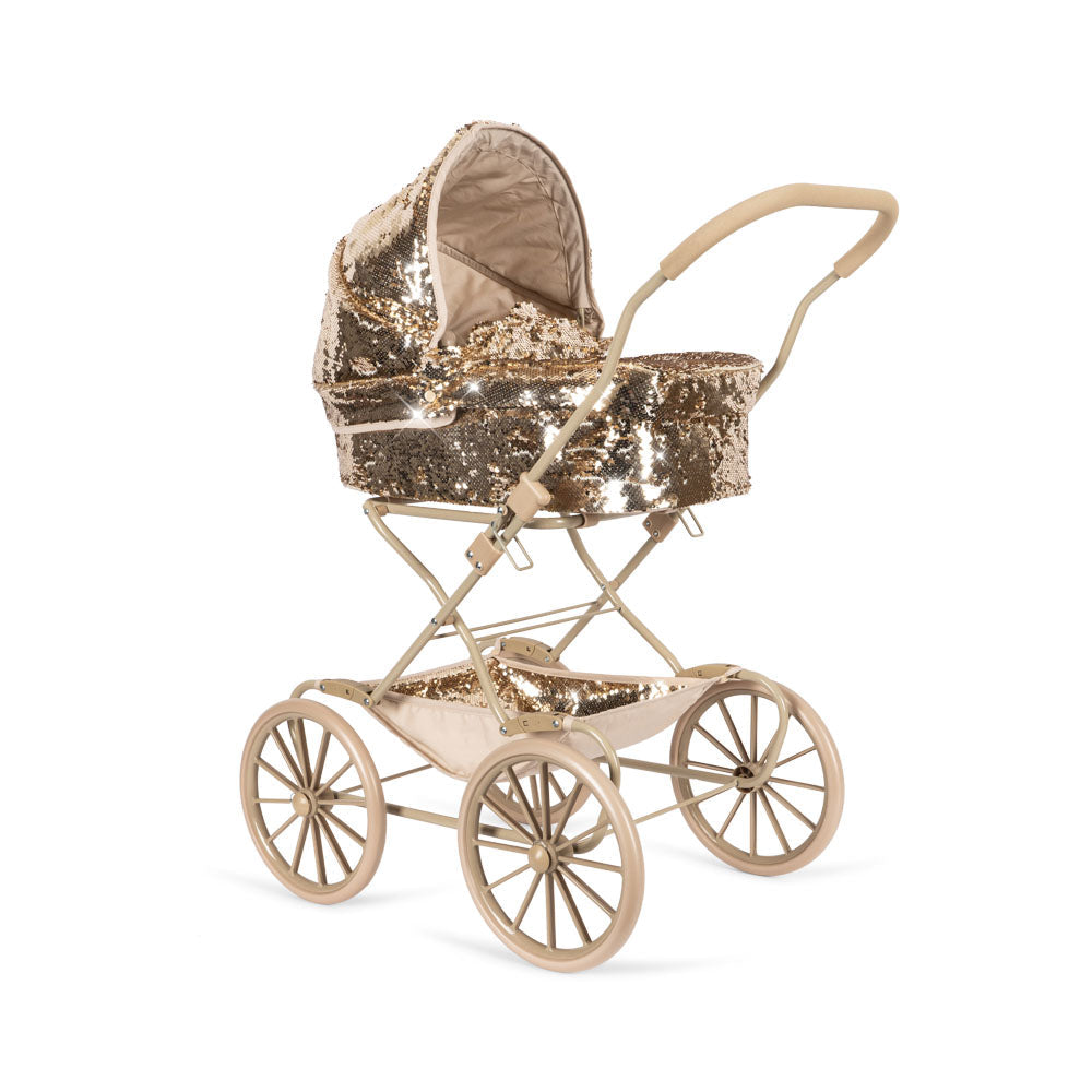 Konges Sløjd Sparkly Poppen Kinderwagen | Cherry