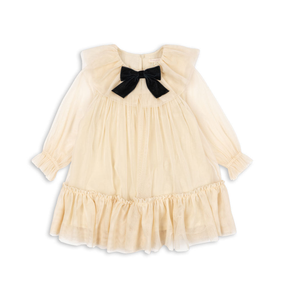 Konges Sløjd Bow Jurkje | Parchment