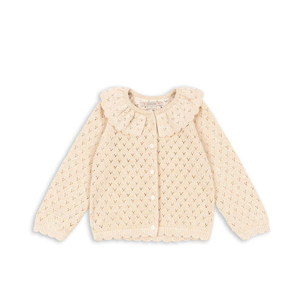 Konges Sløjd Holiday Knit Cardigan | Buttercream