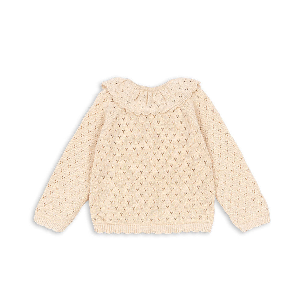 Konges Sløjd Holiday Knit Cardigan | Buttercream