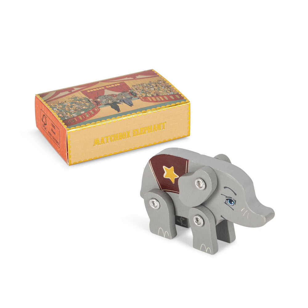 Konges Sløjd Matchbox Diertje | Olifant