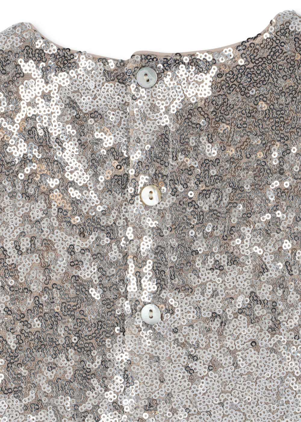 Konges Sløjd Starla Star Dust Jurkje | Star Sequin Silver