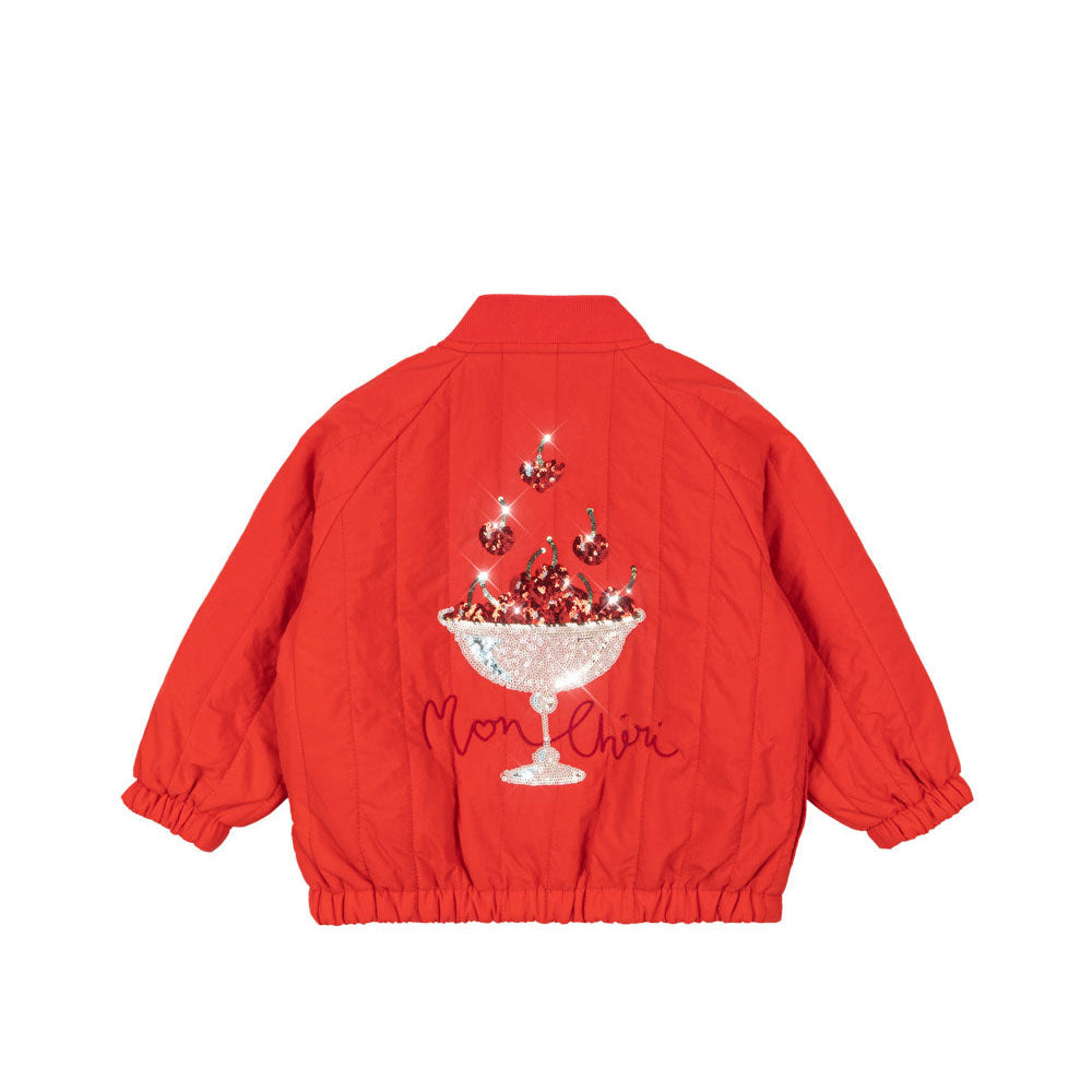Konges Sløjd Juno Bomber Jas | Fiery Red