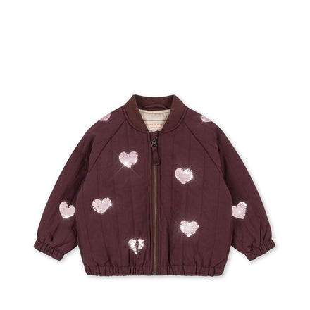 Konges Sløjd Juno Sequin Bomber Jas | Decadent Chocolate