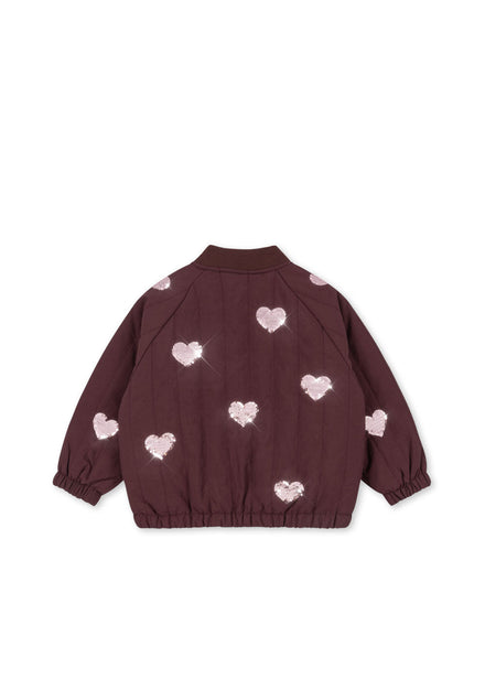 Konges Sløjd Juno Sequin Bomber Jas | Decadent Chocolate