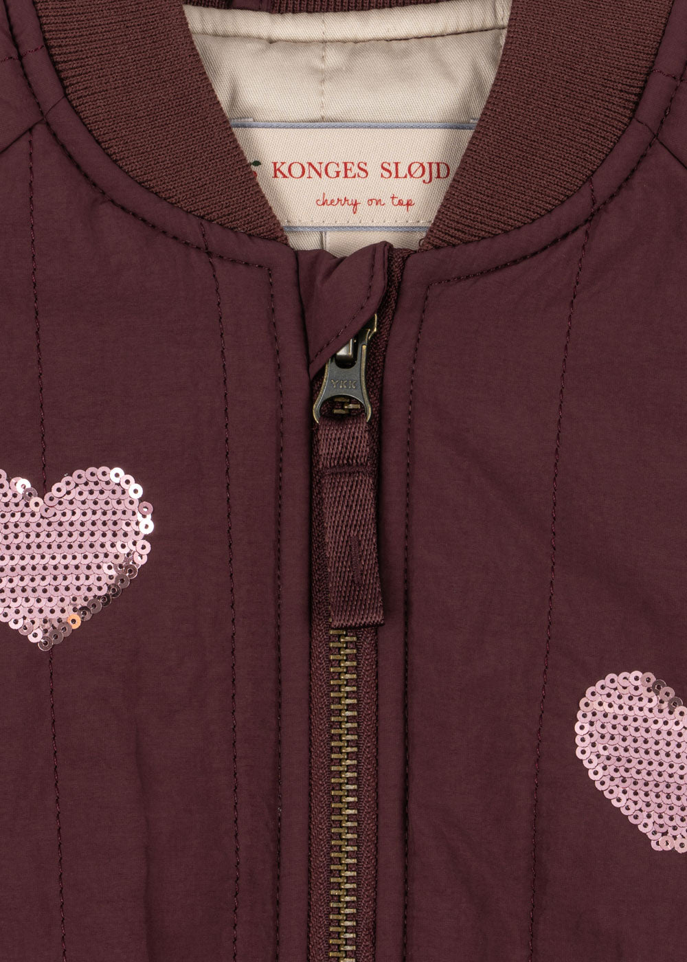 Konges Sløjd Juno Sequin Bomber Jas | Decadent Chocolate