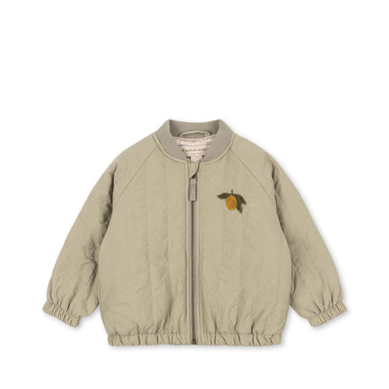 Konges Sløjd Juno Terry Bomber Jas | Laurel Oak
