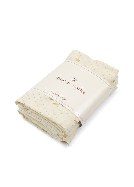 Konges Sløjd Hydrofiele Doek | Lemon Dot (3pack)