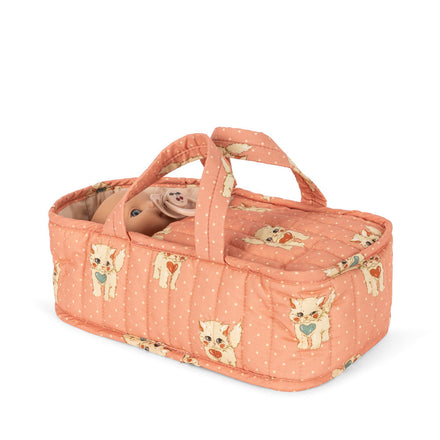 Konges Sløjd Cattie Baby Pop met Draagmand | Ciao Miao Rose