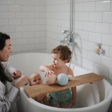 Mushie Sensorisch Speelgoed Nesting Spheres | Blush