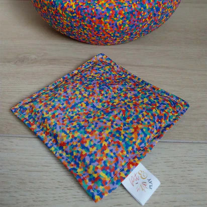 Pit & Play Regenboog Pittenzakje | Confetti Stapelstein