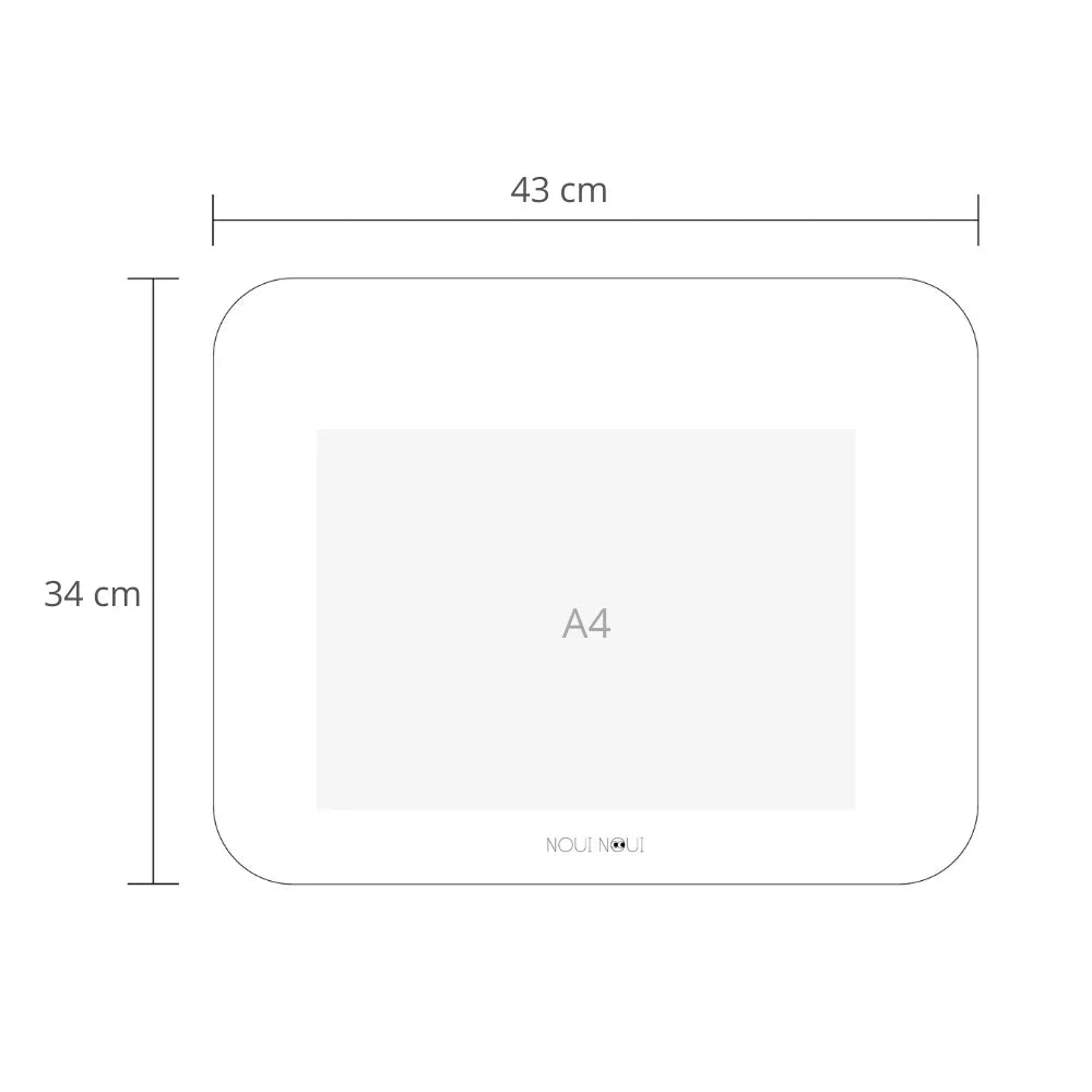 Noui Noui Placemat 43x34cm | Wild Ocean