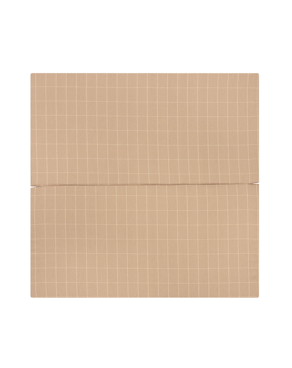 * Nobodinoz Plooibare Eco Play Mat 100x100x4cm | Taupe Grid