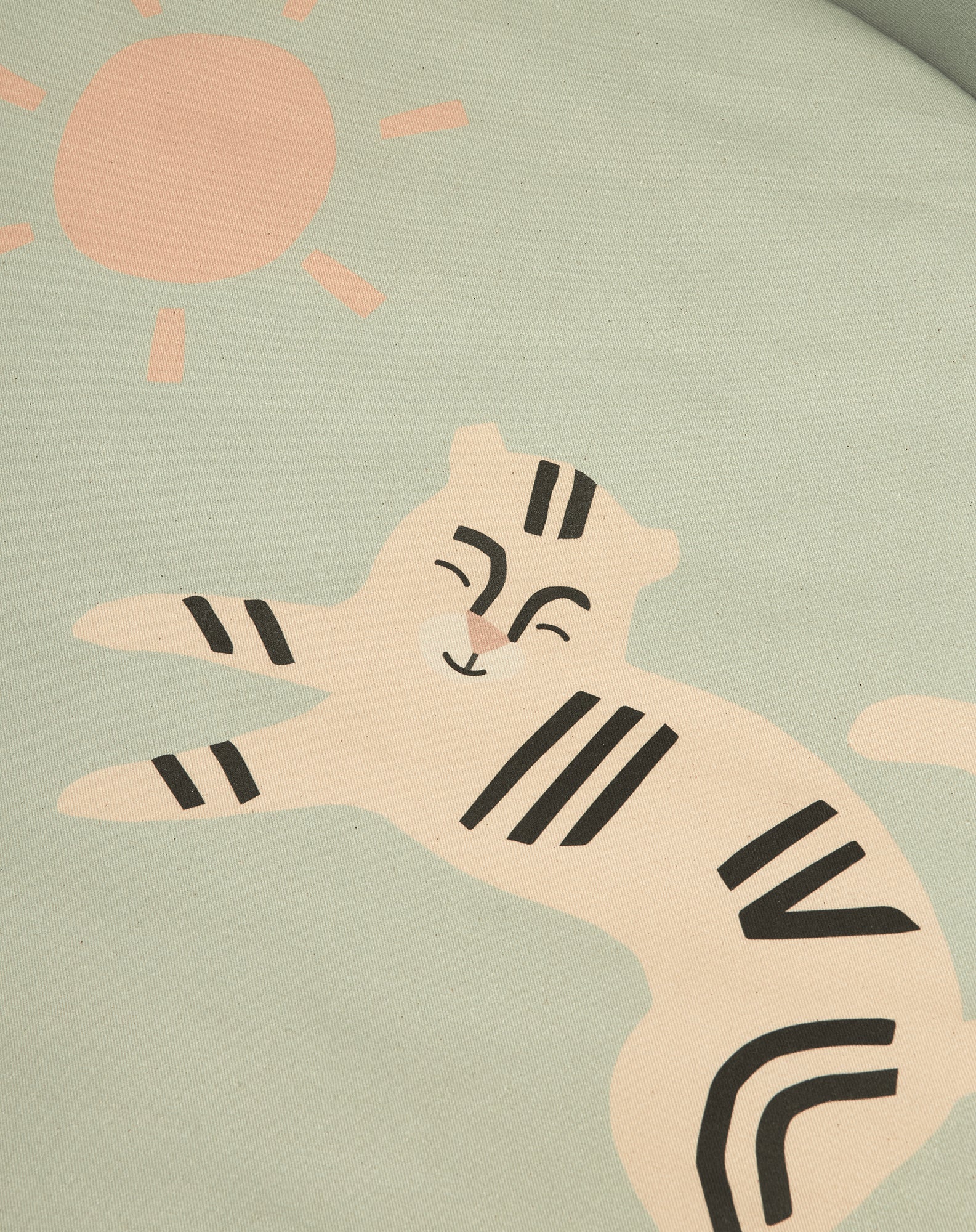 * Nobodinoz Rond Sensorisch Activity Nest | Tiger