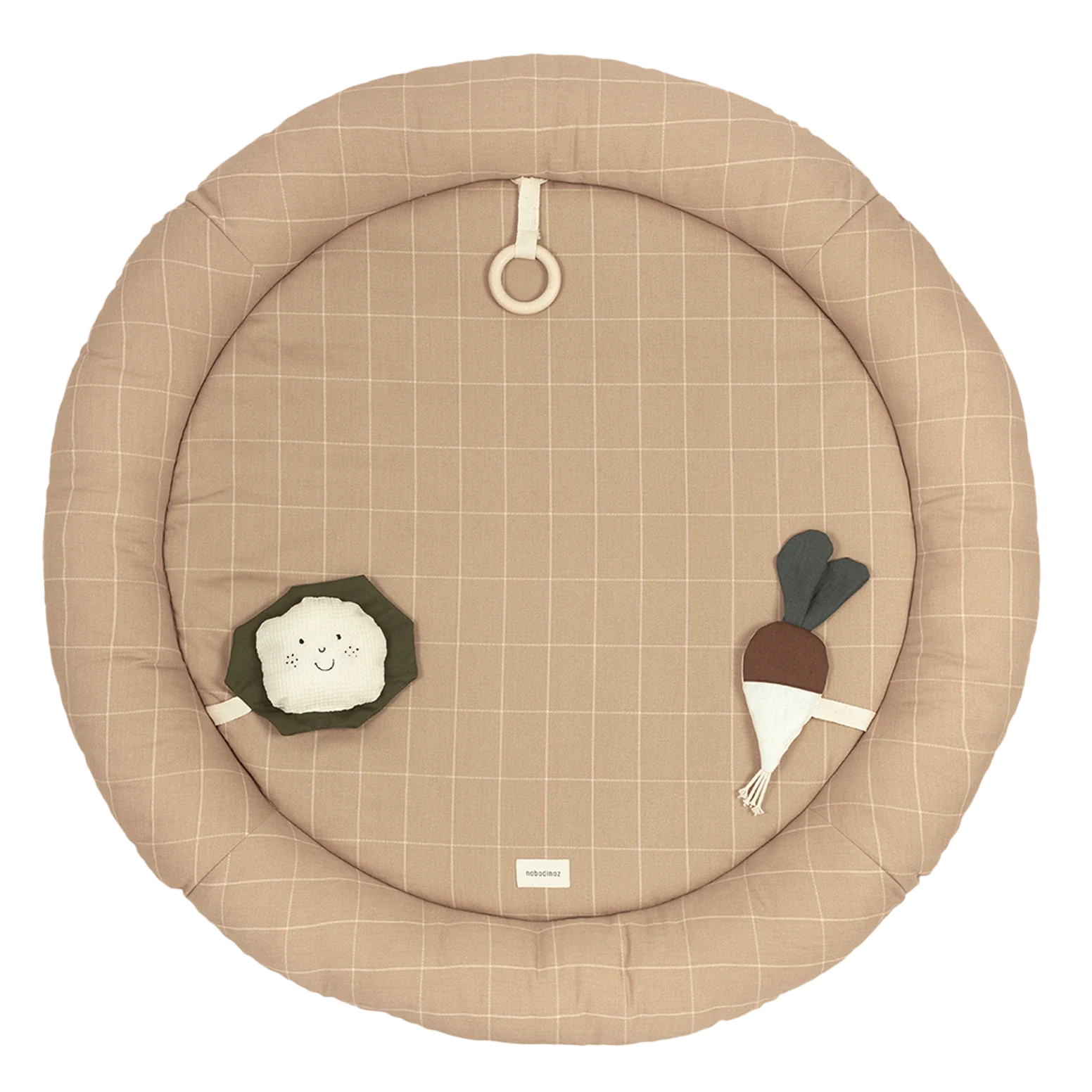 * Nobodinoz Rond Sensorisch Activity Nest | Veggies