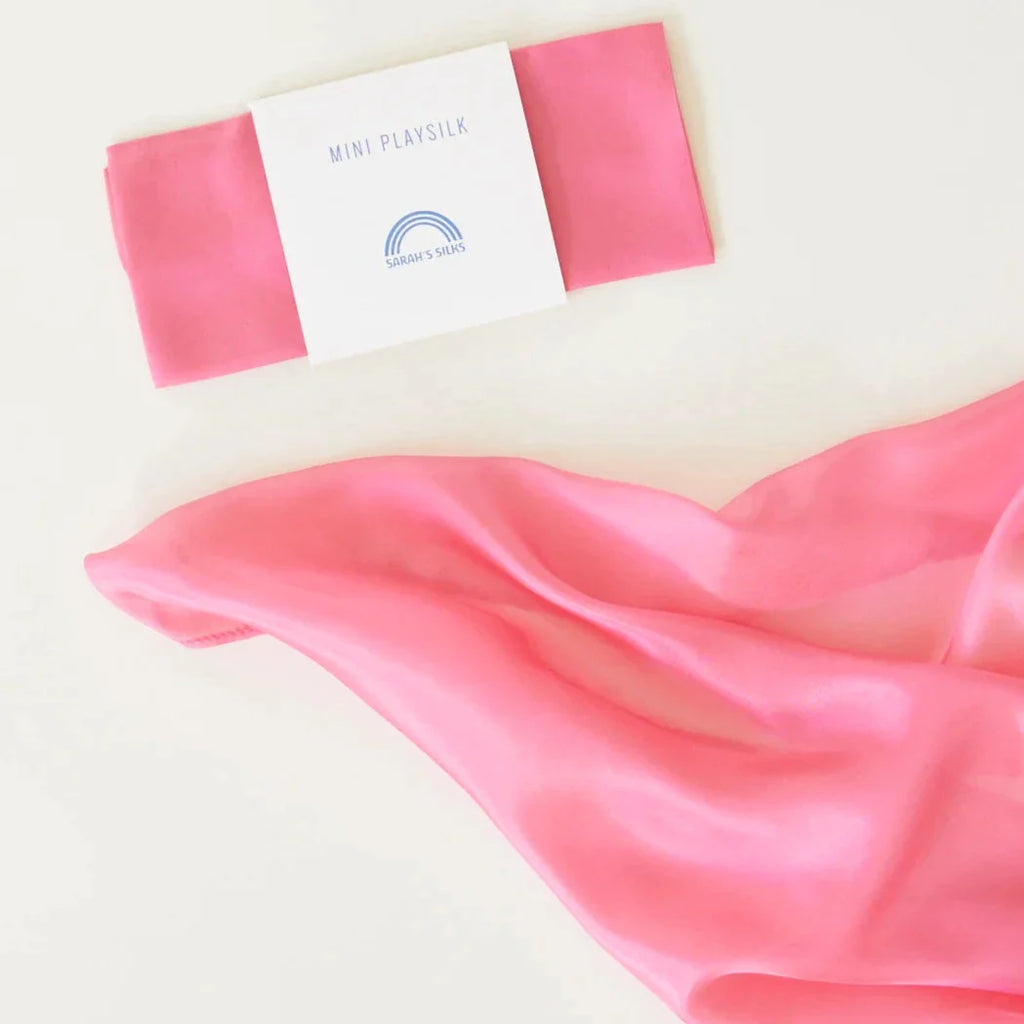 Sarah's Silks Mini Playsilks | Rose